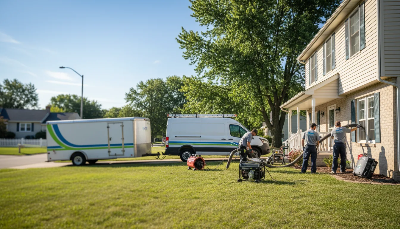 Flooded Basement Restoration And Cleanup With Repair in Chanhassen, MN near me